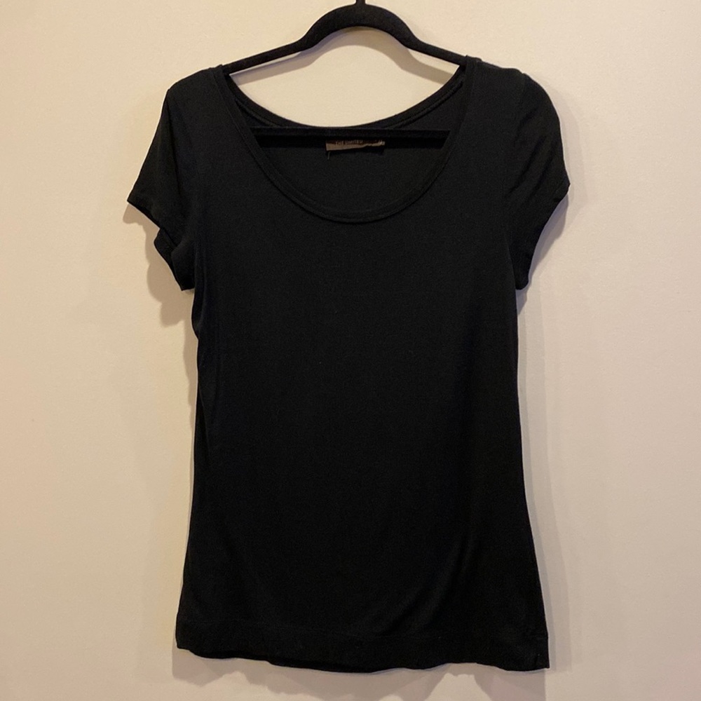 The Limited Black scoop neck shirt